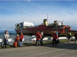 Cargo Ship South America