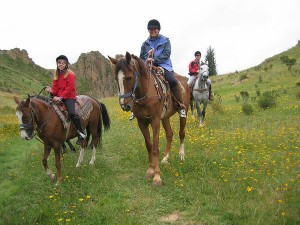 Horse back riding Bolivia